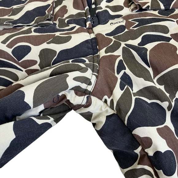 Northwest Territory Conceal Camo Insulated Hunting Fishing Hooded Coveralls XXL - Picture 15 of 16